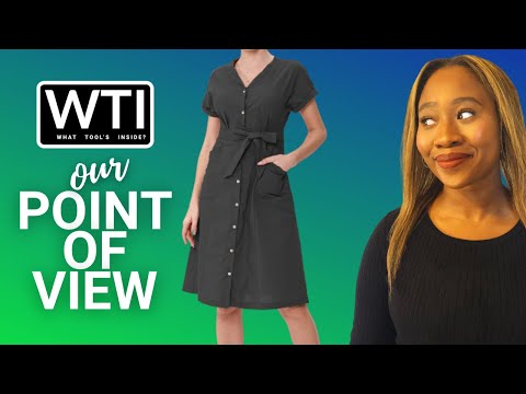 Amazhiyu Women’s Button Down Dresses - WTI product video review