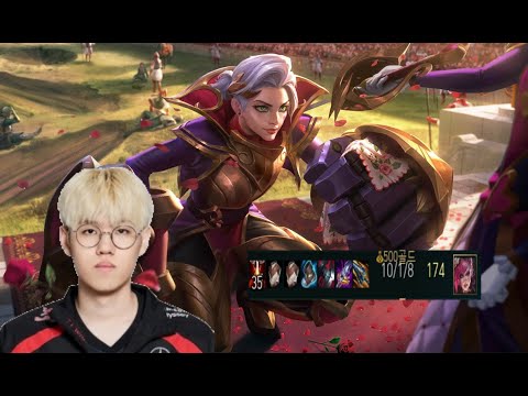 LCK LOL PRO T1 ONER play VI in challenger section