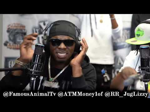 Anderson South Carolina Rappers Atm Money & Rr Jug Lizzy Drops Hot Freestyle on Famous Animal Tv