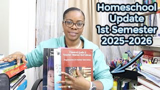 Homeschool 1st Semester Update- Math & Science Concerns?| Can Good Enough Get It Done?| 2025-2026