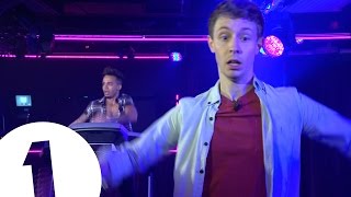 Aston Merrygold treadmill dancing