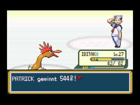 Lets Play [German] Pokemon Blattgrün Part 16 - Das "1-mal-im-Jahr-in-Orania-City-haltende" Schiff