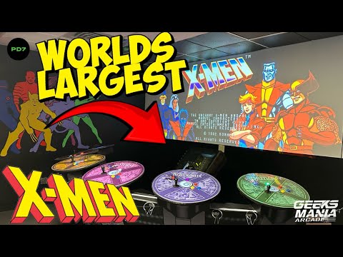 Worlds Largest X-Men Arcade | Geeks Mania Arcade Full Tour - Wristbands Required