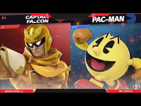 ABU 80: ENGAGE Relwrd (C. Falcon) vs Pow (Pac-Man) - SSBU
