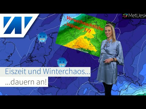 Wetter-Thriller: Kaltluft-Batzen bis 4. Advent! Brisante Unwetterlage am Montag. Dann bis 14°C.