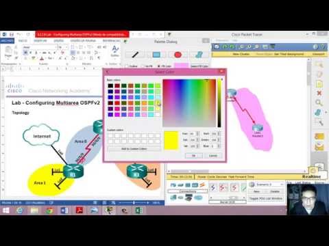 6.2.3.8 Lab - Configuring Multiarea OSPFv2