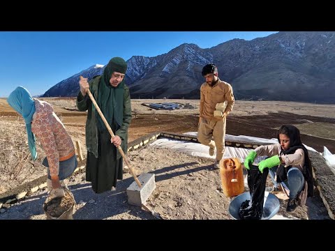 Just days until roof completion: Grandma's mountain dream comes true