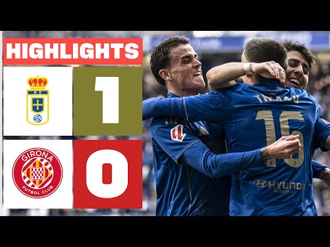 REAL OVIEDO 1 - 0 GIRONA FC | RESUMEN LALIGA EA SPORTS