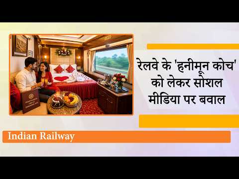 Indian Railway के First AC Coupe को सजा कर बनाया Honeymoon Suite, Video सामने आते ही हुई कार्रवाई Indian Railway के First AC Coupe को सजा कर बनाया Honeymoon Suite, Video सामने आते ही हुई कार्रवाई