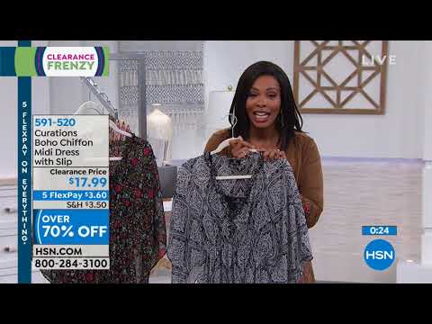 HSN | Clearance Frenzy 01.20.2019 - 05 AM