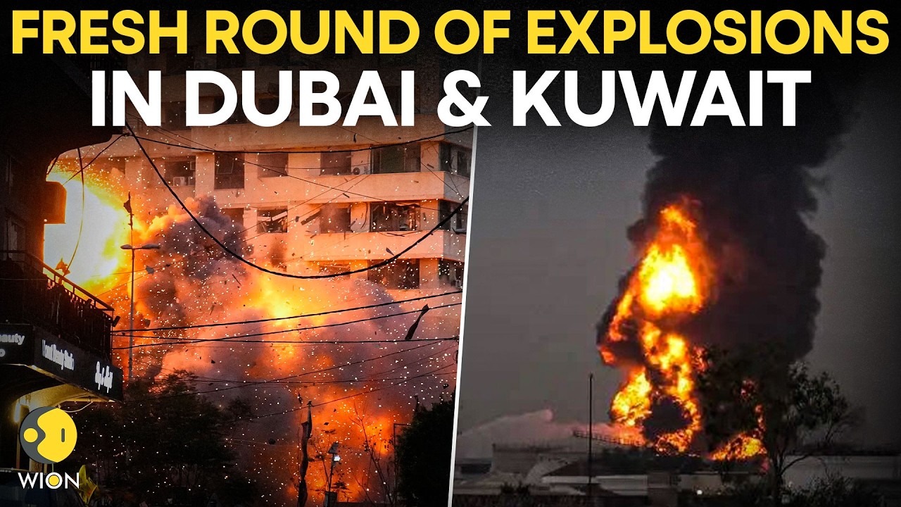 US-Iran War LIVE: Gulf Under Fire! Explosions Rock Dubai, Qatar As West Asia War Escalates | WION