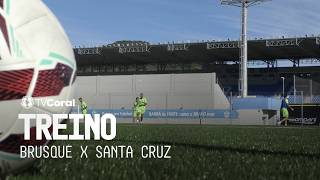 TV Coral - Treino pré-jogo - Brusque X Santa Cruz - Série C 2026