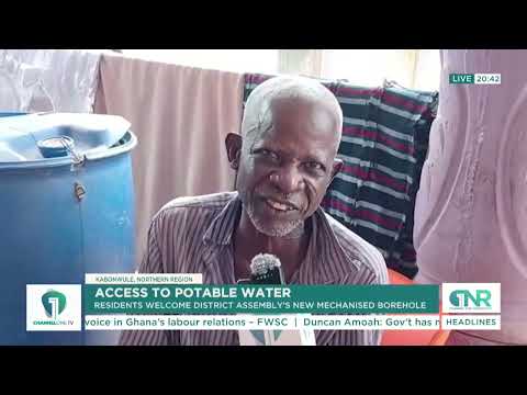 Kpandai Water Crisis: Kabonwule Gets Mechanised Borehole After Years of Struggle