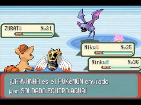 Pokemon esmeralda: Equipo aqua, no los encuentro. N#12
