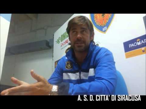 Siracusa-Aversa 3-1 interviste post partita