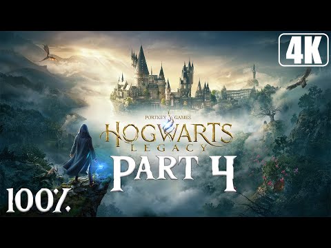 Hogwarts Legacy - Full Game 100% Longplay Walkthrough Part 4 - 4K 60FPS