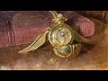 Harry Potter Golden Snitch Watch Necklace