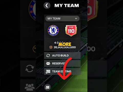 HOW TO INCREASE TEAM OVR IN EA FC FIFA MOBILE 24 25 #shorts #fcmobilefcmobile