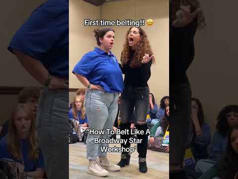 How to belt like Elsa! FROZEN