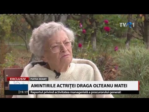 Pulsul zilei: Draga Olteanu Matei la 85 de ani (@TVR1)