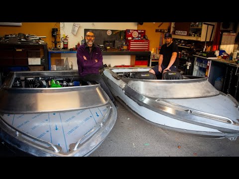 Turbo Jet Boat Build NZ LVB 3.6m (12ft) Hull Construction Time lapse