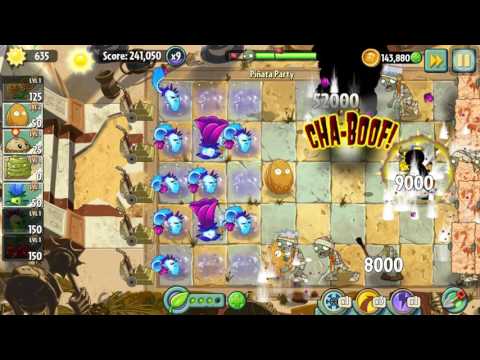 Plants vs. Zombies 2 pinata party 7/22/2017 || pinata party July 22, 2017
