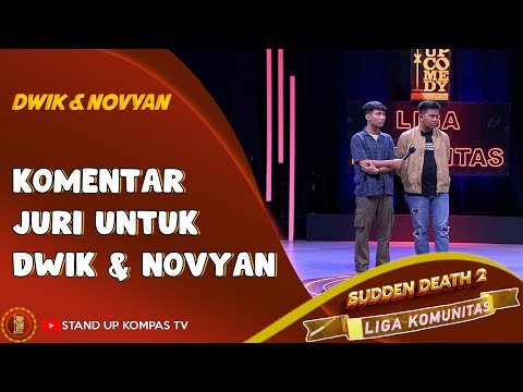 Komentar Juri untuk Dwik dan Novyan, Dwik Mendapat Pujian dari Ketiga Juri! | SUCI Liga Komunitas