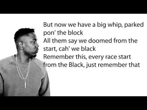 Video The Blacker The Berry (Letra) de Kendrick Lamar