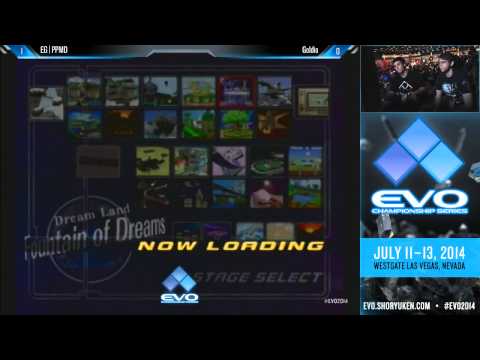 EVO 2014 SSBM Pools - PPMD vs Goldio