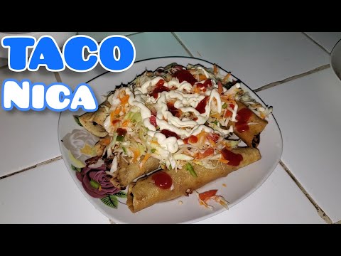 Taco de pollo | Nicaragua