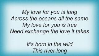 Ryan Adams - My Love For You Is Real Lyrics