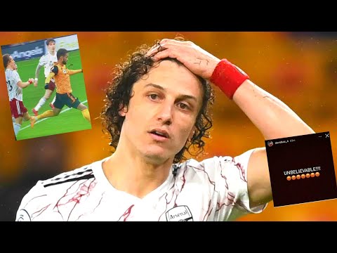 David Luiz Red Card ! VAR Failed ! Arteta's reaction