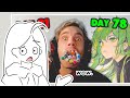 so pewdiepie started drawing... (artist reaction)