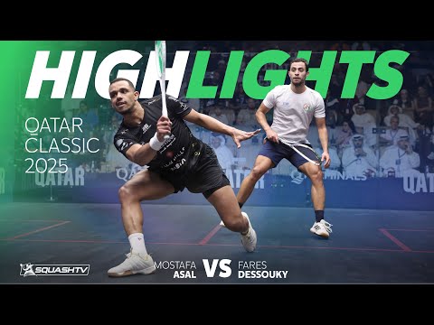 🇪🇬 Asal v Dessouky 🇪🇬 | Qatar Classic 2025 | SEMI-FINAL HIGHLIGHTS