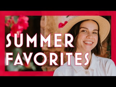 My 2019 Summer Favorites: Skincare, Makeup, Books & More | Ingrid Nilsen Video