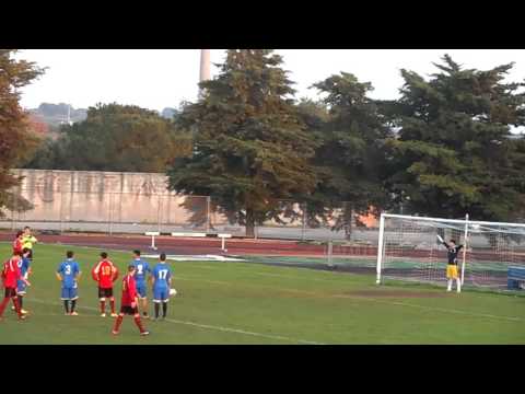 Rigore fallito Quarta Grottaglie - SF Leverano 1-2 (Promozione Pugliese 11.12.2016)