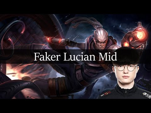 Faker Lucian Mid vs Twisted Fate  - KR Master 10.21