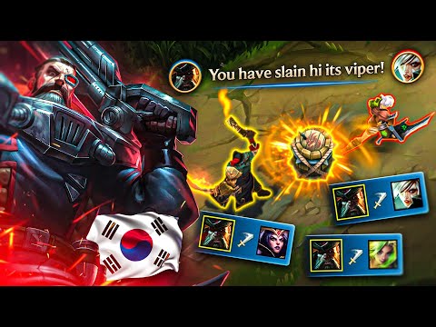 #1 Gangplank World Meets #1 Riven World In Korean Challenger…