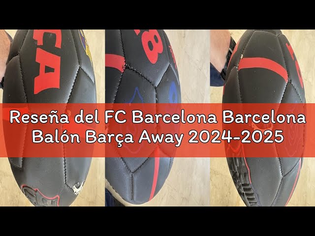 Vídeo relacionado con Hy-Pro Botella de aluminio UV con licencia oficial del Barcelona F.C de 750 ml, popote plegable integrado, acabado neocromático, a prueba de fugas, ligera, sin BPA, Barca