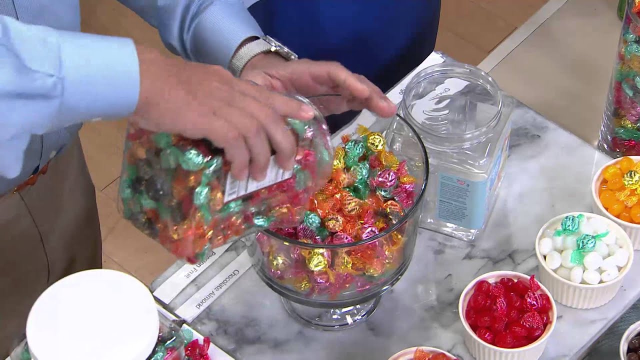 Watch video Go Lightly (2) 1.5 lb Jars of Sugar Free Hard Candy with David Venable Now Go Lightly (2) 1.5 lb Jars of Sugar Free Hard Candy with David Venable