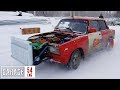 Taking our twin-engine (2.7 liter inline-8) Lada o...