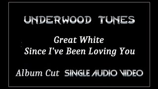 Great White ~ Since I&#39;ve Been Loving You (Led Zeppelin cover) (Live) ~ 1998 ~ Single Audio Video