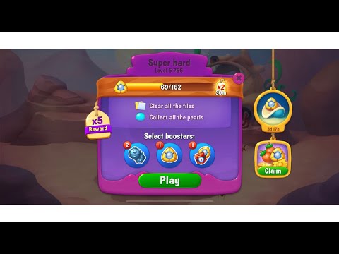 Fishdom, level 5756 super hard