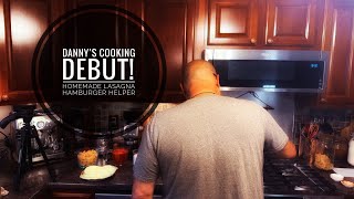 Danny's EASY 30 Minute One-Pot Homemade Lasagna Hamburger Helper... He finally said YES to YouTube!