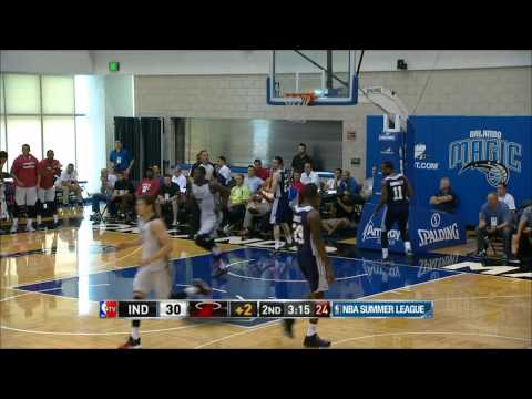 Shabazz Napier to James Ennis Alley-Oop Slam