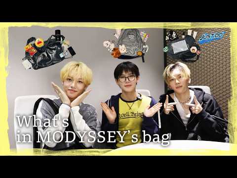 First Look at MODYSSEY’s Bags⭐️| What’s in MODYSSEY’s Bag? –FAN ZHEYI&LYNNLYNN&YICHEN | JUST DO EP.2