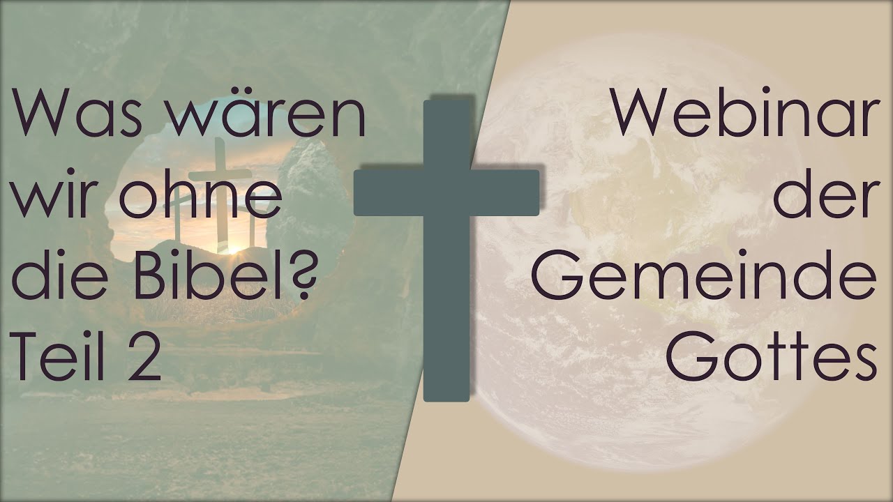 01.06 | Was wären wir ohne die Bibel?