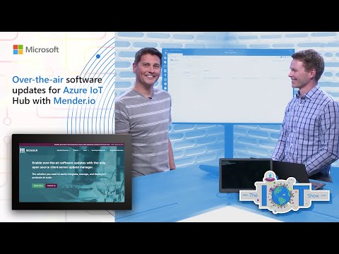 Over-the-air software updates for Azure IoT Hub with Mender.io
