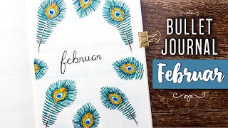 Februar PLAN WITH ME | deutsch | Bullet Journal 2018
