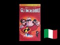 Opening The Incredibles VHS 2005 ITALIANO